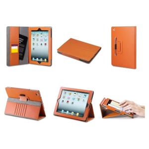 China Innovative and Hot Leather Case for New iPad 3 wholesale