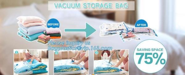 vacuum sealer storage bag Heat seal laminated transparent vacuum plastic food packing bags for sausage, BAGPLASTICS. BAG