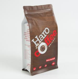 China Custom Printed Pet Treat Food Packaging Aluminum Foil Bag Coffee Bag Stand Up Pouch Coffee Valve Bags wholesale