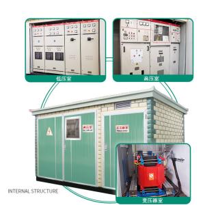 China 12 kv China Railway Supply Power Substation High Voltage Substation Outdoor Prefabricated Substation wholesale