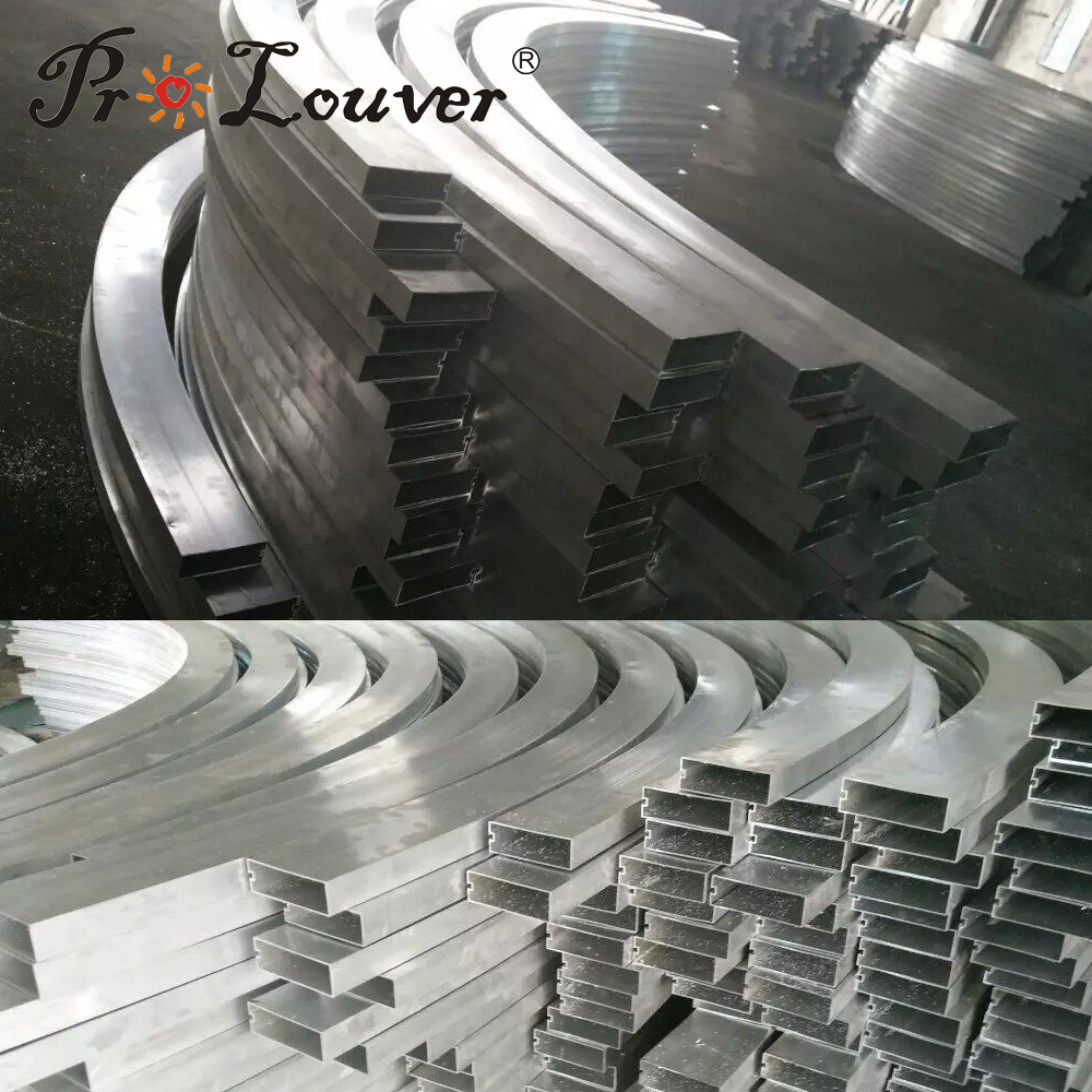 High quality Architectural Decorative Aluminum Wall Box Sun Louver