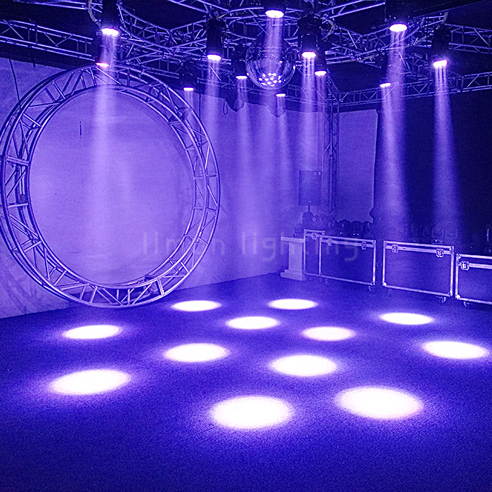 7x15w RGBW 4in1 quad colors Mini LED Moving Head Wash Zoom Stage Lights on Sales