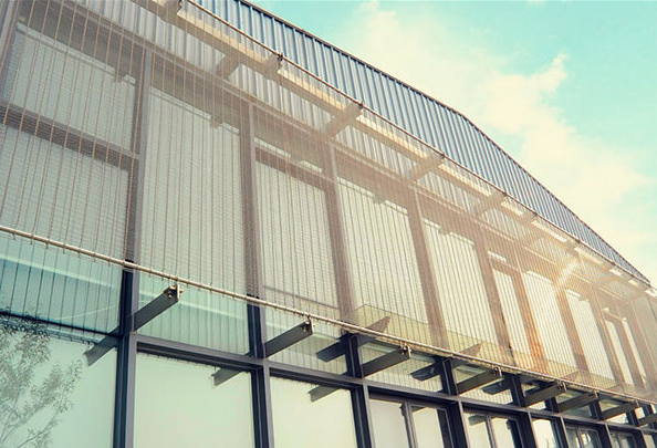 Frame Design Service Supply Architectural Metal Mesh Screen With Antique Copper