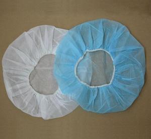 China Breathable Anti Dust Disposable Hair Cover , Non Woven Disposable Bouffant Caps wholesale