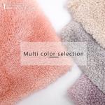 Pearl Yarn Washable Microfiber Toilet Mat With Latex Backing