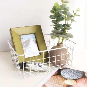 China Small Stainless Steel Wire Mesh Basket Galvanized 14cm*20cm*30cm wholesale