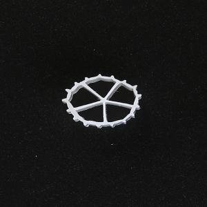 China White 5 Holes Virgin HDPE Filter Media Long Life Size 10mm X 7mm wholesale