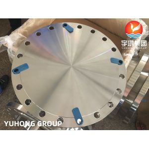 China ASTM A182 F304, F304L Stainless Steel Raised Face Blind Flange ASME B16.5 on sale