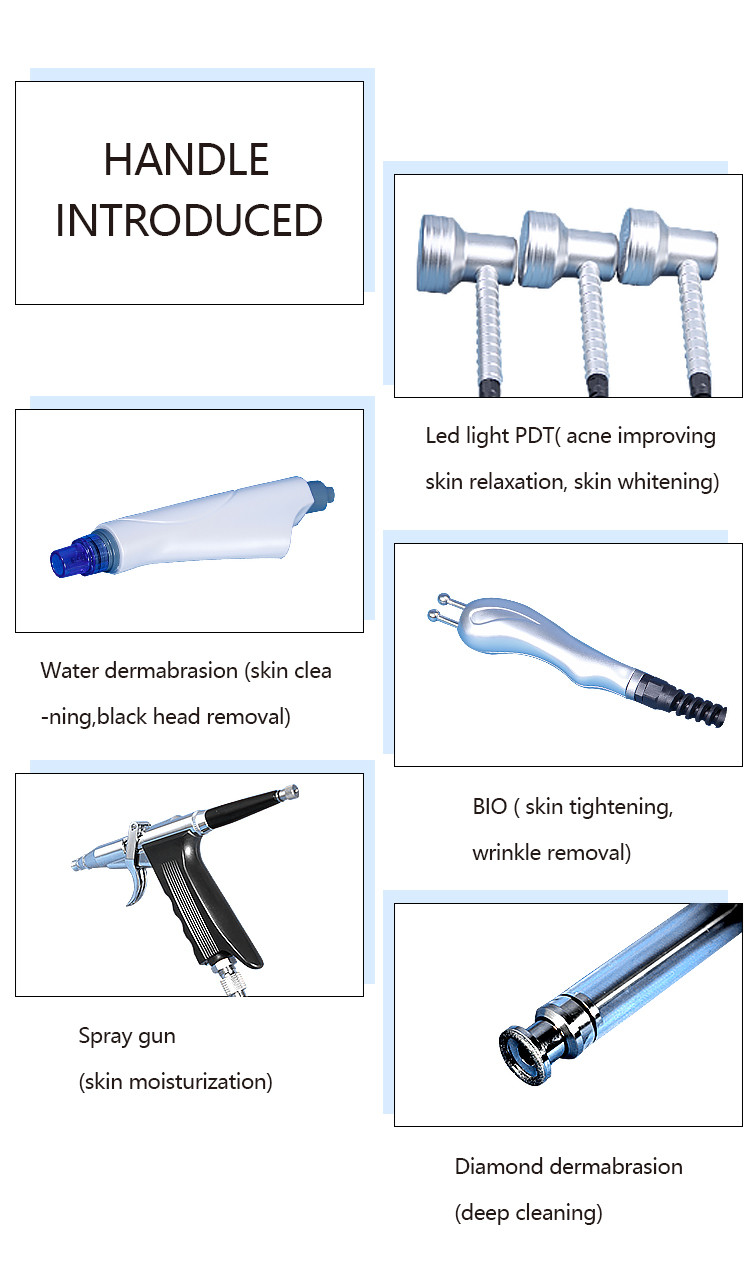 Spa Facial Hydra Beauty Machine 7 In 1 Korean Aqua Skin Care For Salon