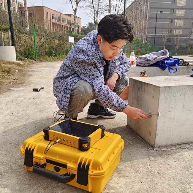 Non Destructive Pile Integrity Test Equipment Low Strain PIT Tester