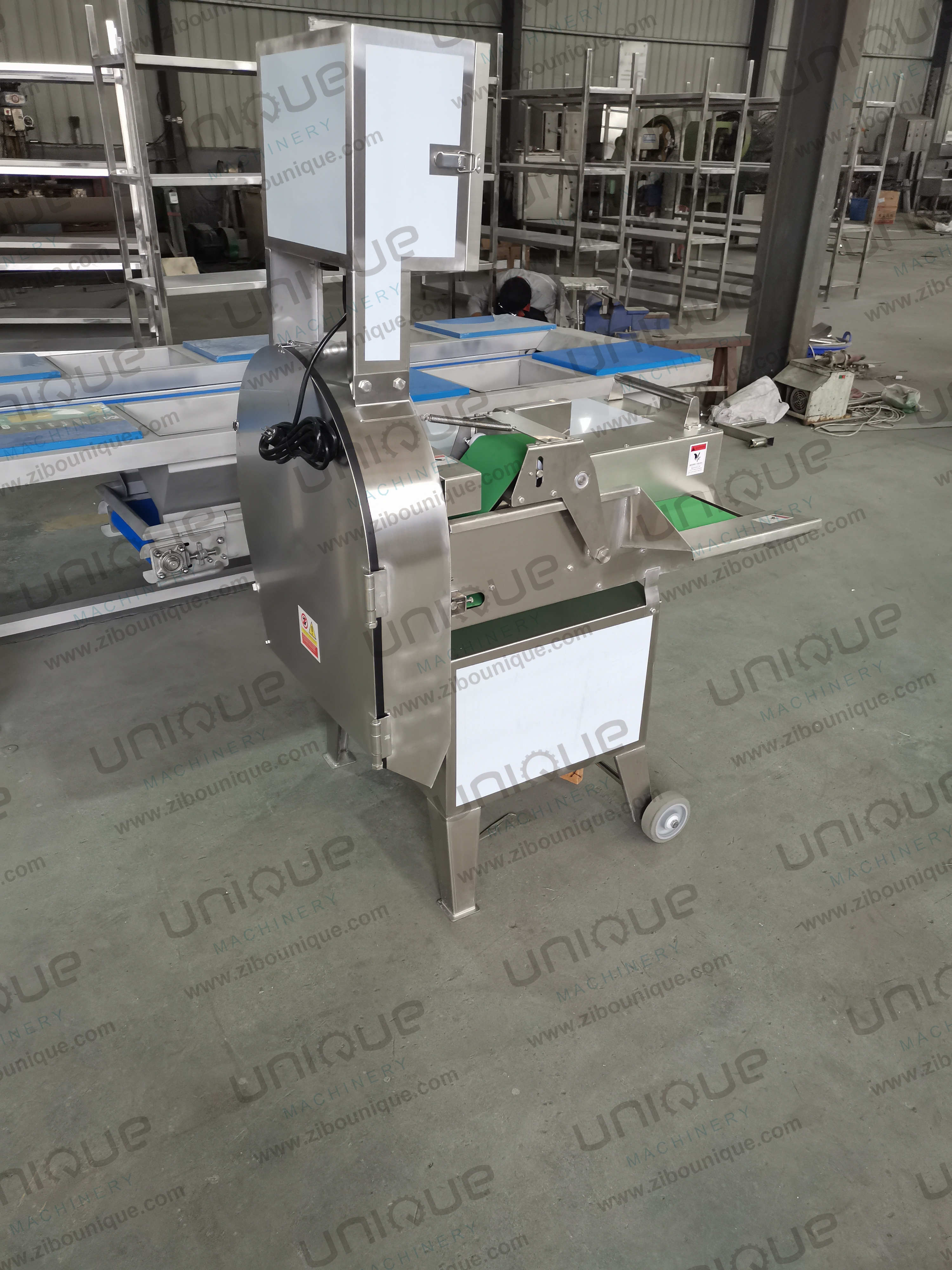 Stainless Steel Lettuce Slicing Machine with Advanced Cutting Technology