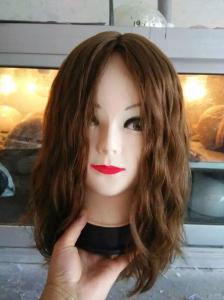 China Small Layer #4 Jewish Wigs Brazilian Virgin Hair wholesale