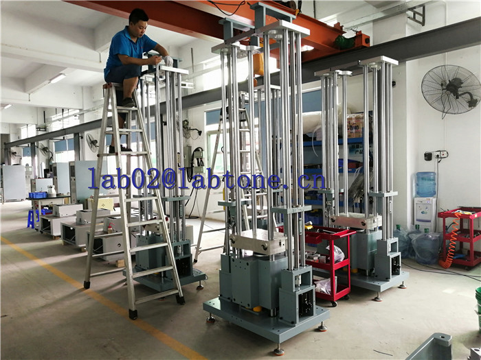 Simple Construction Multi-Drop Shock Testing System Meets MIL-STD-810E IEC 60068-2-27
