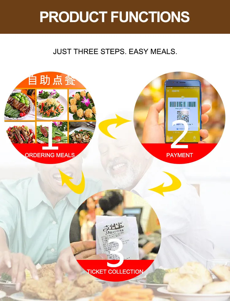 Hot Sale 27 inch Smart Food Self Service Order Kiosk For Order Self Service Terminal