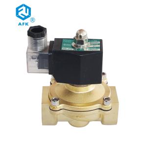 China 12V 24V 110V 220V AFK 2T Lpg Gas Solenoid Valve 3/4 Inch wholesale