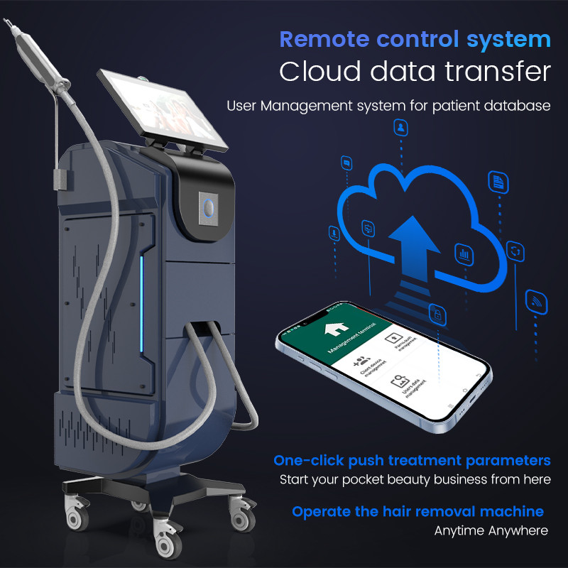 4500W Large Area Diode Hair Laser Removal + Pico Laser Tattoo Removal Skin Rejuvenation Machine