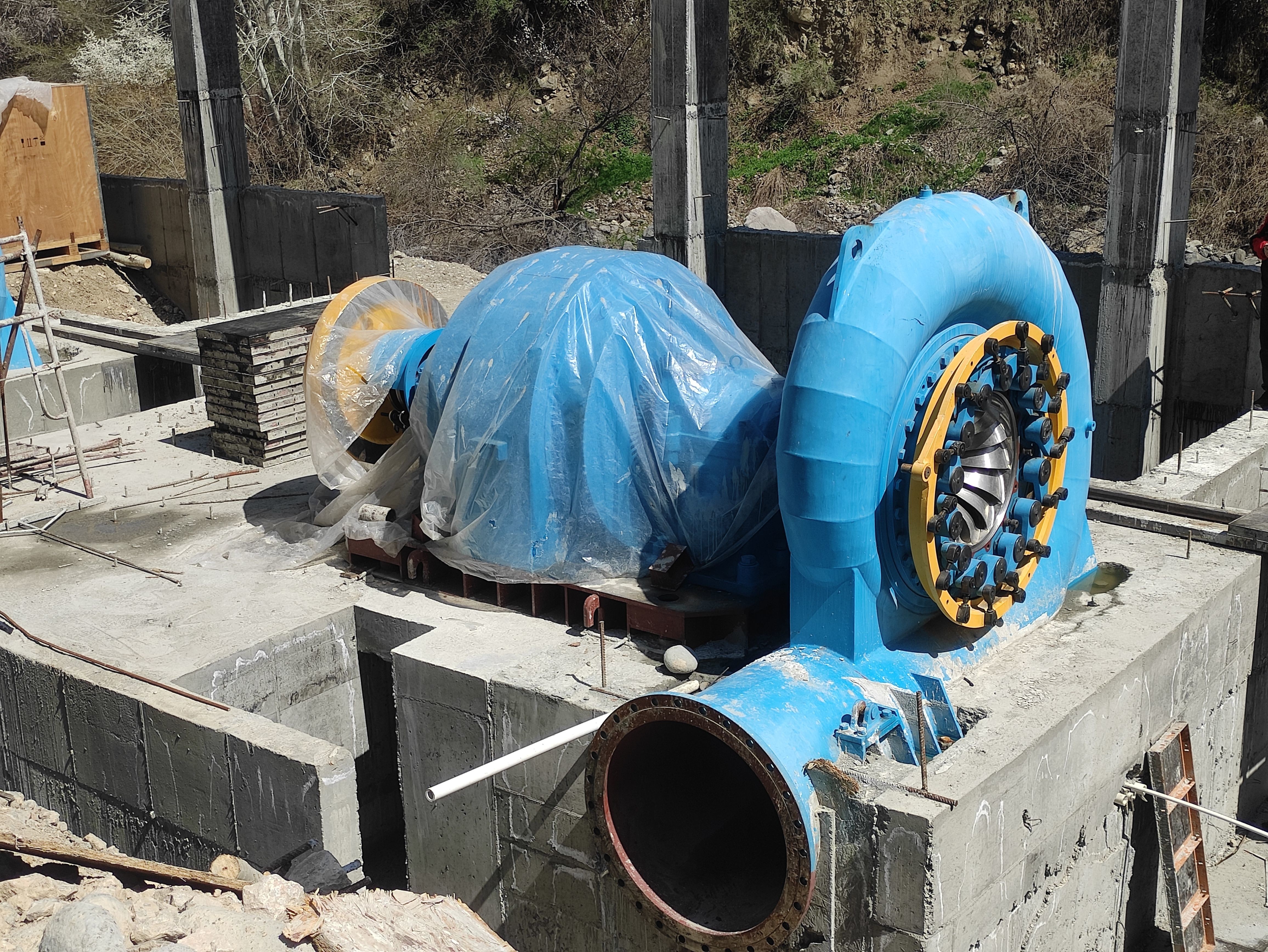 500kw-20mw Francis Hydro Turbine Generator For Power Generation