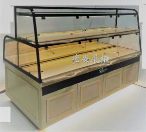 China Moisture Proof Bakery Bread Display Clean Appearance Environmental Protection wholesale