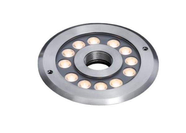 8 Inch Φ200mm RGB 3in1 LED Underwater Lights 9W 27W 316 SS Fountain Light
