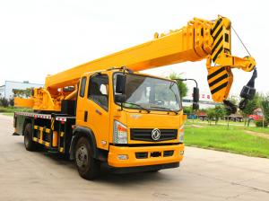China 10 Ton Hydraulic Mobile Truck Crane WEICHAI Engine High Operating Efficiency wholesale
