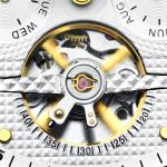 Green Dial Mens Mechanical Watches Stopwatch Luminous Date Display