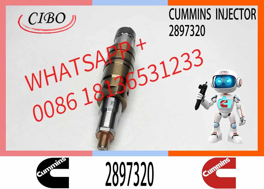ISX15 Diesel Engine Parts Common Rail Injector 2897320 XPI Fuel Injector 2897320N 4384363 5579419