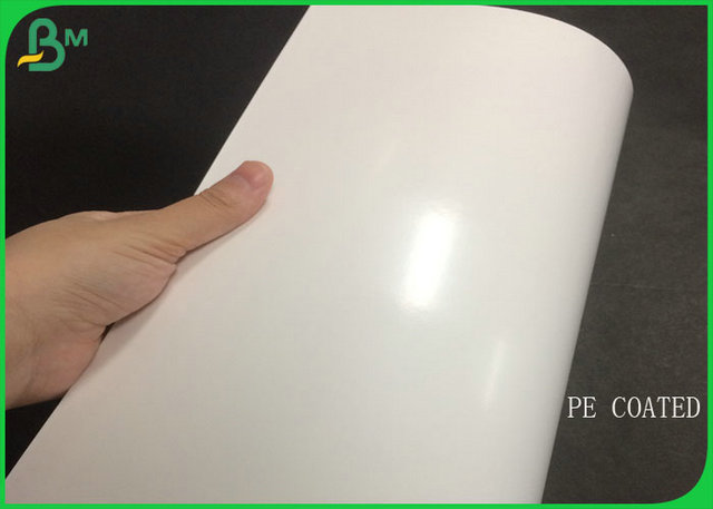 364.2*190.3mm FDA Certification White Paper Coated PE For Paper Box