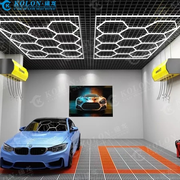 LED Detailing Work Light Tubes For Car Workshop Honeycomb