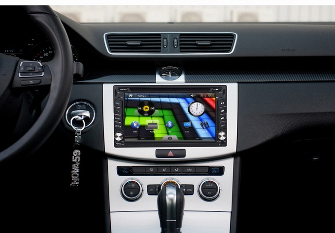 Ouchuangbo Nissan Sunny /Navara /Micra car stereo with radio TV bluetooth mp4 player OCB-2613