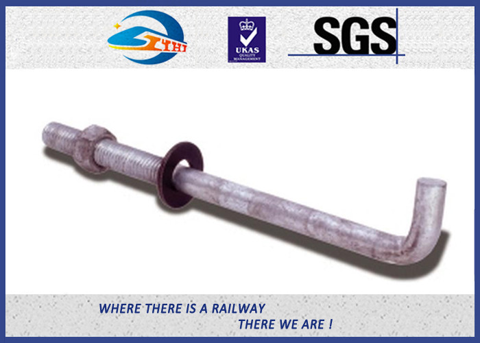 L shaped or J shaped Bent Anchor Bolts with Plain Finish or Hot Dipped Galvanized