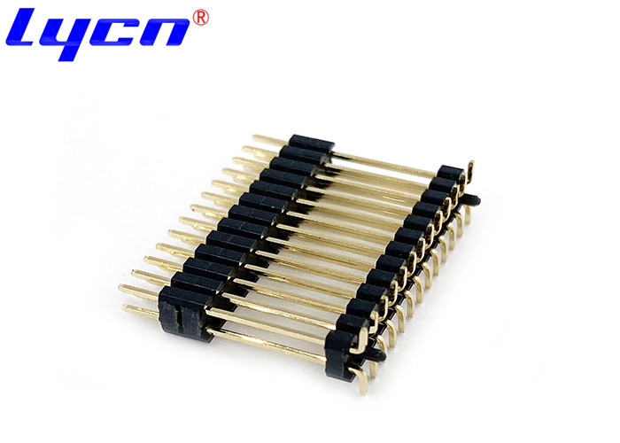 Gold Plated 1.27 Mm Pin Header