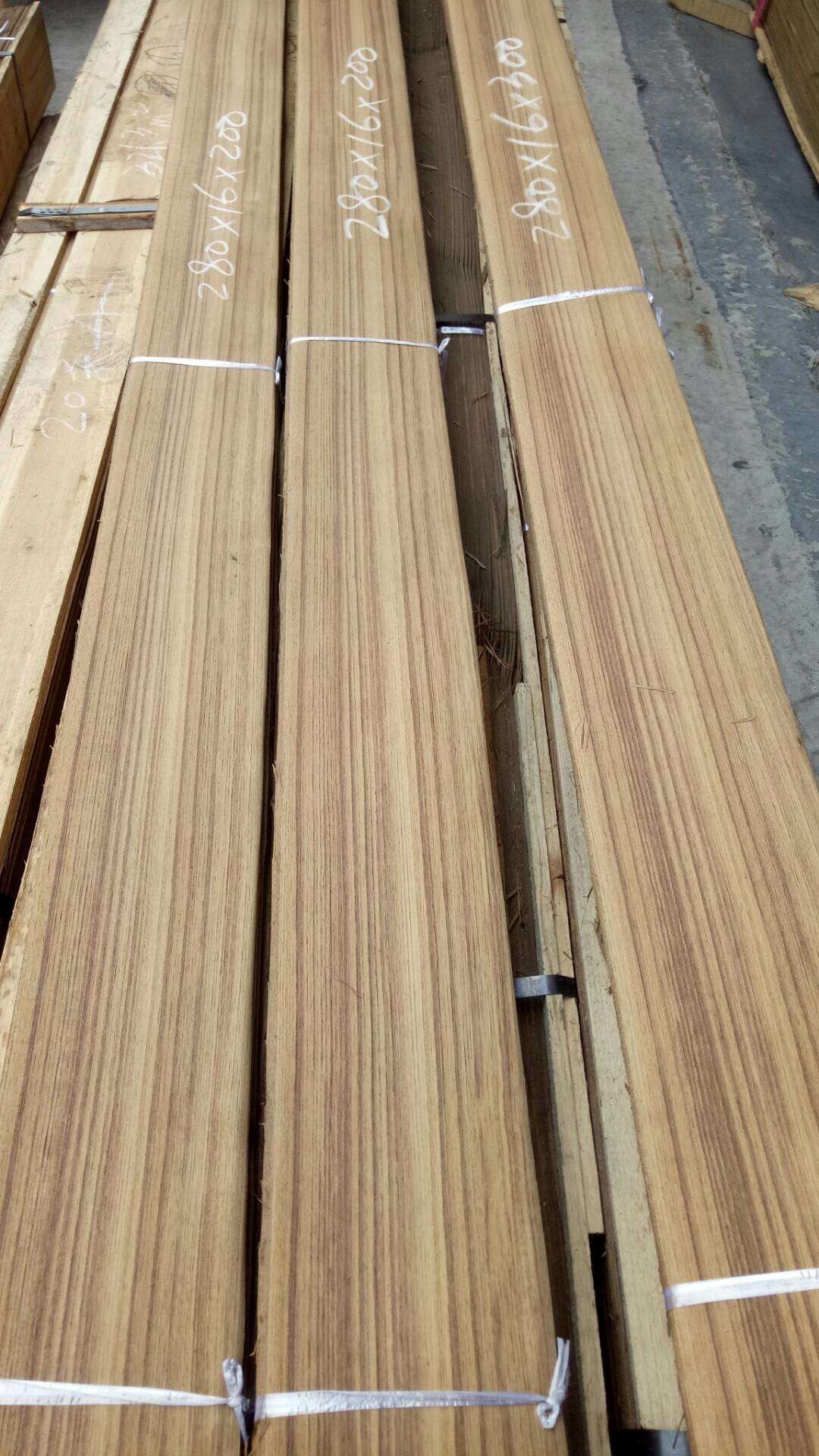 Hot Sale Natural Teak Wood Veneer 0.45mm 1mm 2mm 3mm Natural Plain Cut Veneer Wood Teak Veneers