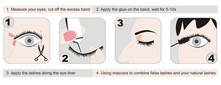 Ultra Soft Private Label Eyelashes , Various Design Mink 3D Hair Lashes