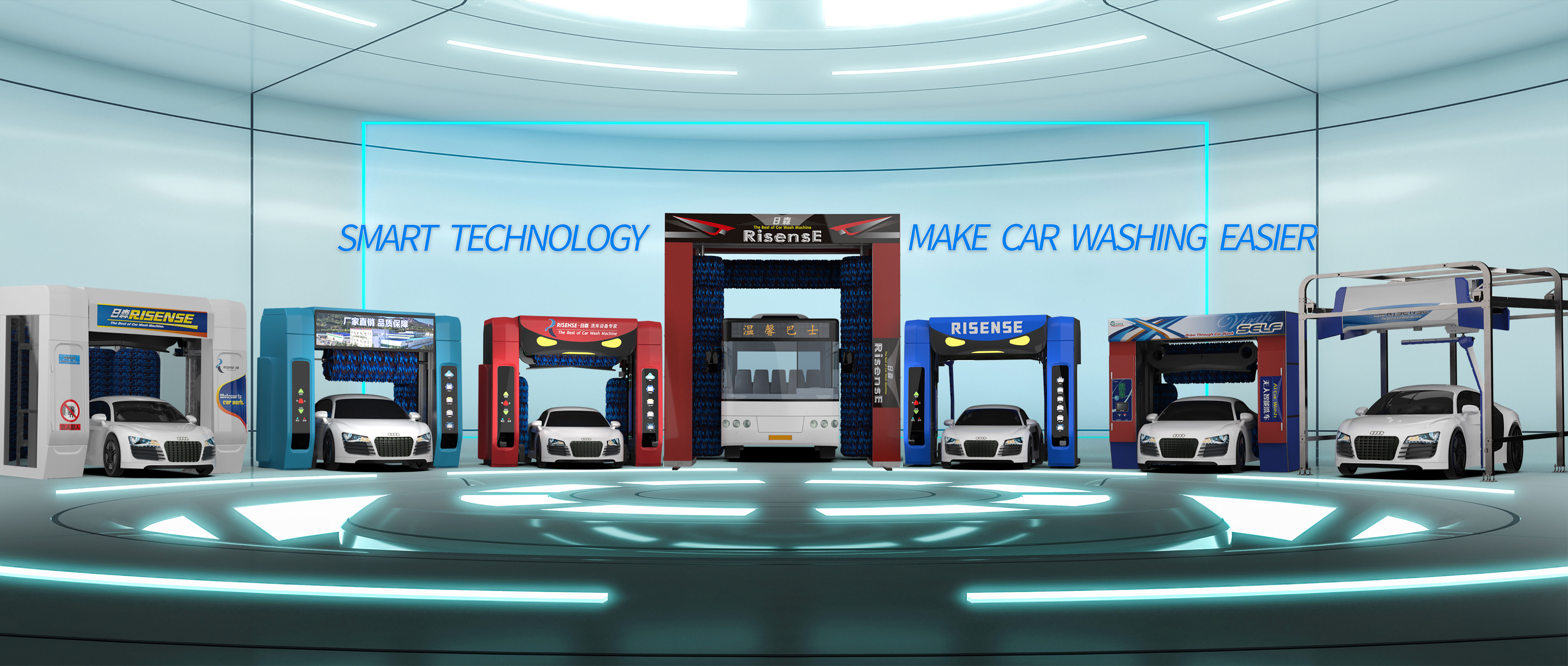 Custom Logo Self Service Rollover Car Washing Machine With ISO9001 Certificate