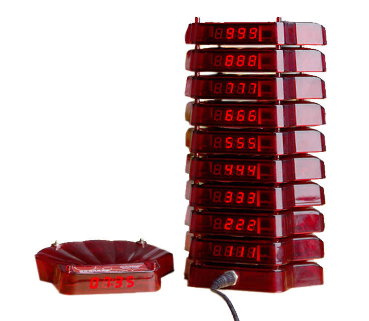 Wholesale restaurant wireless guest coaster pager queuing system for waiter call customers