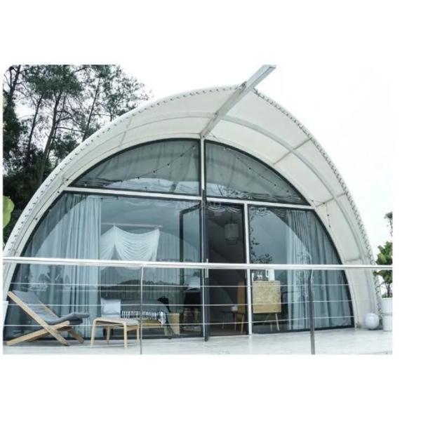 5mx7m Outdoor Camping Shell Tent Steel Frame Isolation Warm