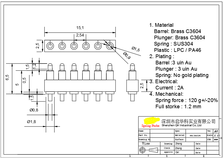 pogo pin,pogo pin connector,magnetic pogo pin connectors,cnc parts