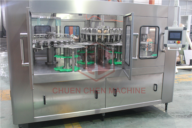 Multi Filling Head Plastic Hot Juice Filling Machine Drinking Water Production Line