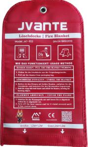 China 100% Fiberglass Fire Blanket Good Helper For Home Kitchen Fire Fighting wholesale