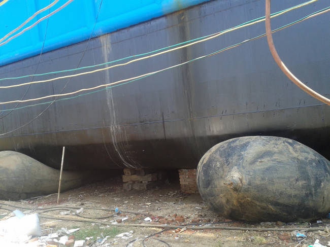 High Pressure Ship Rubber Airbag For Boat Launching And Docking