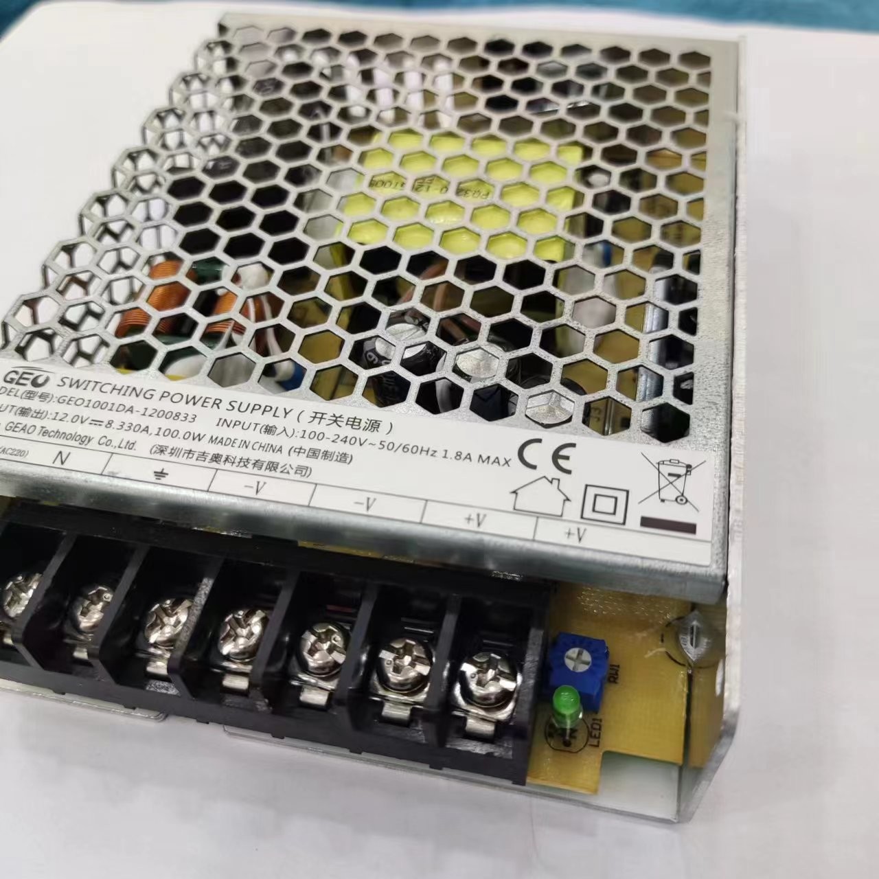 24V 6.25A Output DC Switched Mode Power Supply IP20 Protection Grade