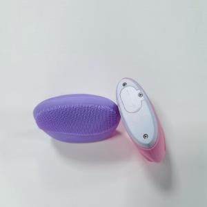 China OEM Waterproof Electric Silicone Facial Cleansing Brush Skin Friendly wholesale