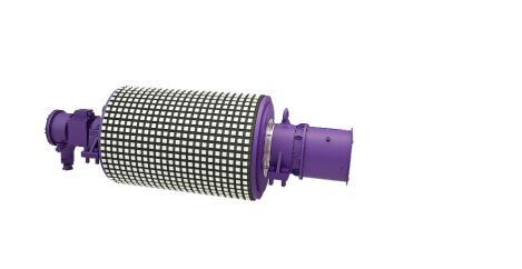 External Rotor PMSM Drive Drum