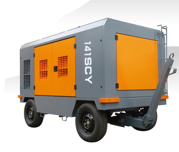 DTH Air Compressor Drilling Machine