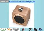 1200mA Battery Wooden Bluetooth Stereo Speakers 76mm Horn RoHs Certificate