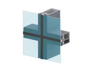 China Powder Coated Aluminium Extrusion Profiles Aluminium Glass Curtain Wall wholesale