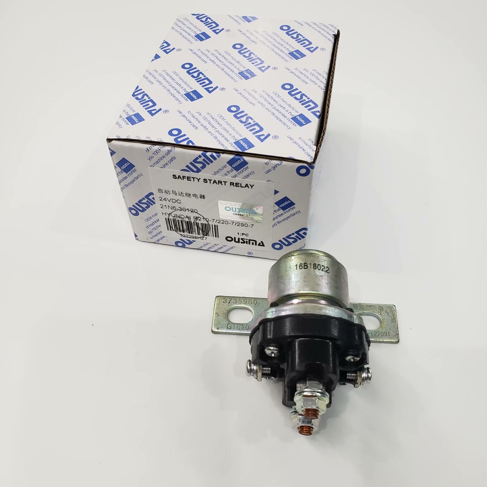 OUSIMA Starter Relay 21N6-30120 21N630120 For Hyundai Excavator R210-7 R220-7 R290-7