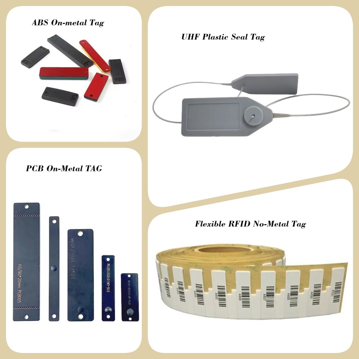Container Tracking Anti-metal UHF RFID Seal Lock Tags For Logistic Container On Metal Or Plastic