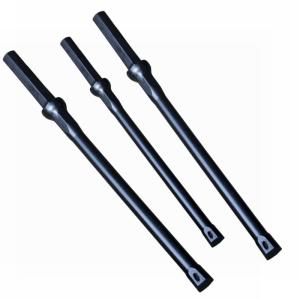 China Length 400mm - 8000mm Integral Drill Steel Tapered Steel Rod For Tunnelling wholesale