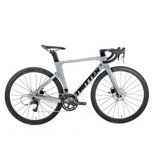 China SRAM RIVAL 22 Carbon Fiber Road Bike 700x25C Integrated Handlebar wholesale